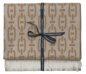 Burlington Throw Tan, Throw - Andrew Martin Sophie Paterson