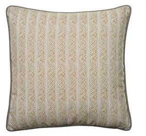 Ostuni Stripe Ochre Outdoor, Hollowfibre, Cushion - Andrew Martin Sophie Paterson Geometric & Stripe