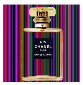 Chanel Stripes Part 2, 100cm x 100cm, Multicoloured - Andrew Martin