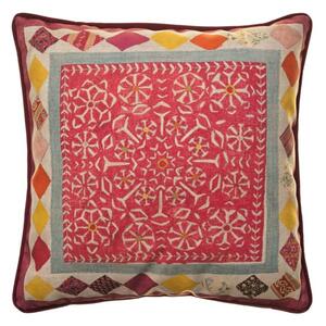 Courtyard Dianthus Outdoor, Hollowfibre, Cushion, 55cm x 55cm - Andrew Martin Floral