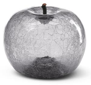 Apple - Crackled Zirconium (12Cm X 10Cm), Fruit Sculpture, 12cm x 10cm - Andrew Martin