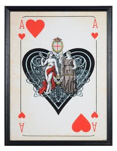 Cards Aces Hearts, Print - Andrew Martin Timothy Oulton