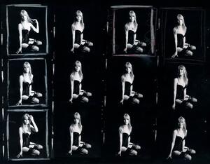 Multiple Marianne, Photographic Artwork, Black & White - Andrew Martin