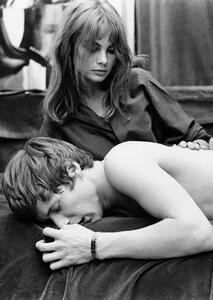 Privileged - Jean Shrimpton and Paul Jones, Photographic Artwork, Black & White - Andrew Martin