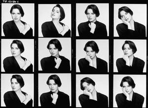 Deep In Thought - Isabella Rossellini, Photographic Artwork, Black & White - Andrew Martin