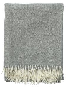 Herringbone Throw Grey, Throw, Midgrey - Andrew Martin