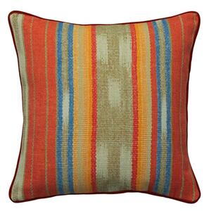 Argo Brick Outdoor, Hollowfibre, Cushion, 55cm x 55cm - Andrew Martin Stripe