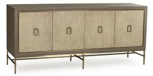 Edith Sideboard Latte, Sideboard, Ivory Shagreen - Andrew Martin