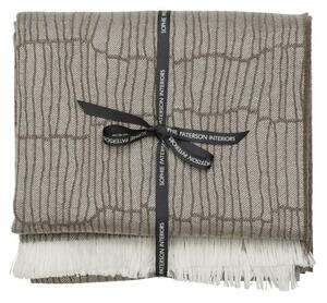 Canale Throw Taupe, Accessory - Andrew Martin Sophie Paterson