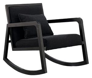 Jed Rocking Chair Black, Rocking Chair - Andrew Martin Linen