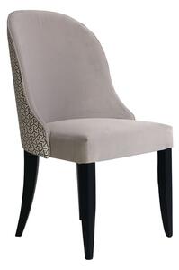 Aldwick Dining Chair Monte Storm, Dining Chair - Andrew Martin Cotton & Velvet