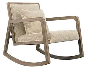 Jed Rocking Chair White, Rocking Chair - Andrew Martin Boucle