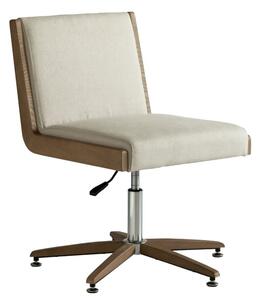 Ralph Desk Chair, Desk Chair, Light Neutral/Metallic - Andrew Martin Other Fabric