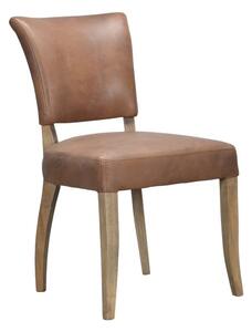 Mimi Dining Chair Leather, Dining Chair , Destroyed Raw - Andrew Martin Timothy Oulton Leather