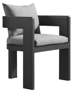 Caicos Dining Chair w/ Arms Slate, Outdoor Dining Chair - Andrew Martin