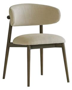 Kitty Dining Chair, Dining Chair, Brown/Dark Neutral - Andrew Martin CRIB 5 & Linen