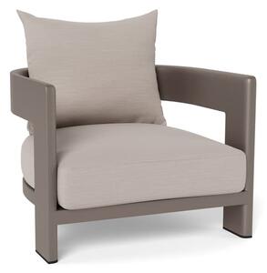 Caicos Chair Taupe, Outdoor Armchair - Andrew Martin