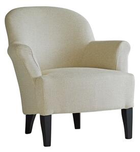 Victoria Chair Birch Stone, Armchair, Light Neutral - Andrew Martin Linen