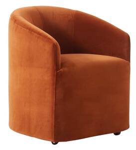 Alto Dining Chair Velvet Ochre, Dining/ Arm Chair - Andrew Martin