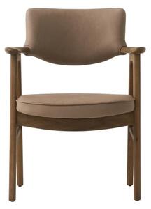 Rutter Dining Chair, Dining chair, Bronze/Brown/Dark Neutral - Andrew Martin Leather