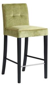 Kaia Bar Stool Mossop Moss, Chair - Andrew Martin Velvet