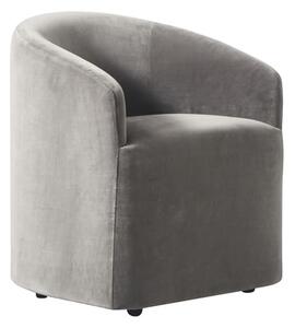 Alto Dining Chair Velvet Ash, Chair - Andrew Martin