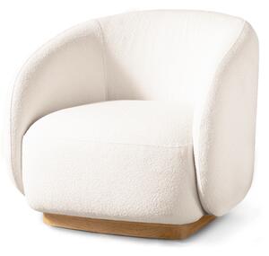 Como Swivel Chair, Bone - Andrew Martin