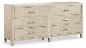 Raffles Large Chest Of Drawers Natural, Chest Of Drawers - Andrew Martin