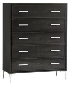 Chloe Chest Of Drawers, Chest of Drawers, Tall, Dark - Andrew Martin