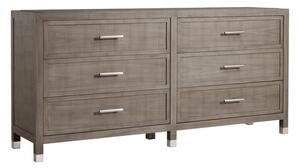 Raffles Large Chest Of Drawers Grey, Chest of Drawers - Andrew Martin