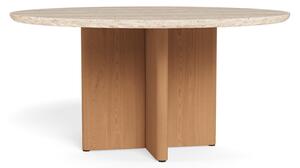 Caicos Round Dining Table Teak - Andrew Martin