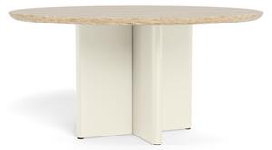 Caicos Round Dining Table Bone - Andrew Martin