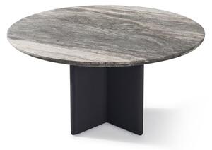 Caicos Round Dining Table Slate, Outdoor Round Dining Table, Dark Grey - Andrew Martin