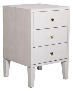 Georgia Bedside Table White, Bedside Table - Andrew Martin