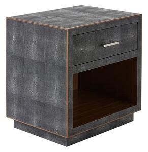 Fitz Bedside Table Grey, Bedside Table - Andrew Martin