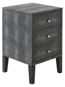 Georgia Bedside Table Grey, Bedside Table - Andrew Martin