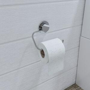 Croydex Stick-n-Lock Toilet Roll Holder