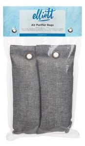 Elliot Pack of 2 Grey Bamboo Charcoal Air Purifier Bags