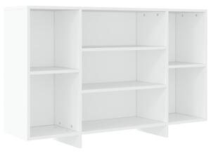 Sideboard White 120x30x75 cm Engineered Wood