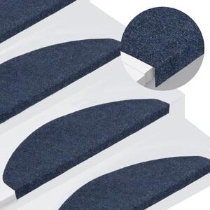 Stair Mats Self-adhesive 15 pcs 65x22.5x3.5 cm Blue