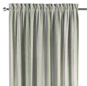 Slot and frill curtains