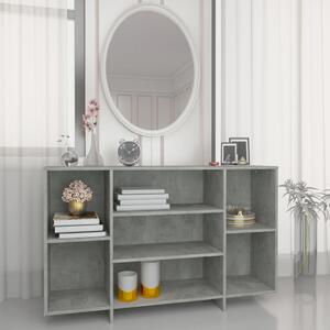 Sideboard Concrete Grey 120x30x75 cm Engineered Wood