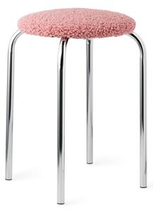 Stool - Ø30 x 45 cm. - Dark Rose - Søstrene Grene