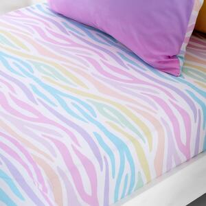 Set of 2 Rainbow Ombre Fitted Sheet