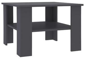 Coffee Table Grey 60x60x42 cm Engineered Wood