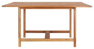 Garden Table 150x150x76 cm Solid Teak Wood