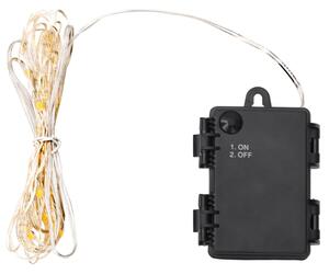 LED String Lights with 66 LEDs and Fan 660 cm