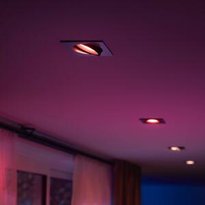 Philips Hue Centura LED spotlight, angular, alu