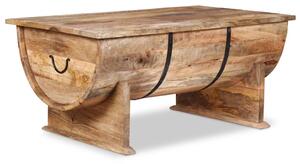 Coffee Table Solid Mango Wood 88x50x40 cm
