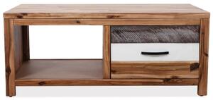 Coffee Table Solid Acacia Wood 90x50x37.5 cm